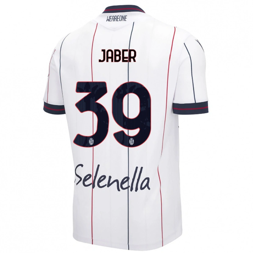 Danxen Pánské Ali Jaber #39 Bílá Královská Modř Daleko Hráčské Dresy 2025/26 Dres