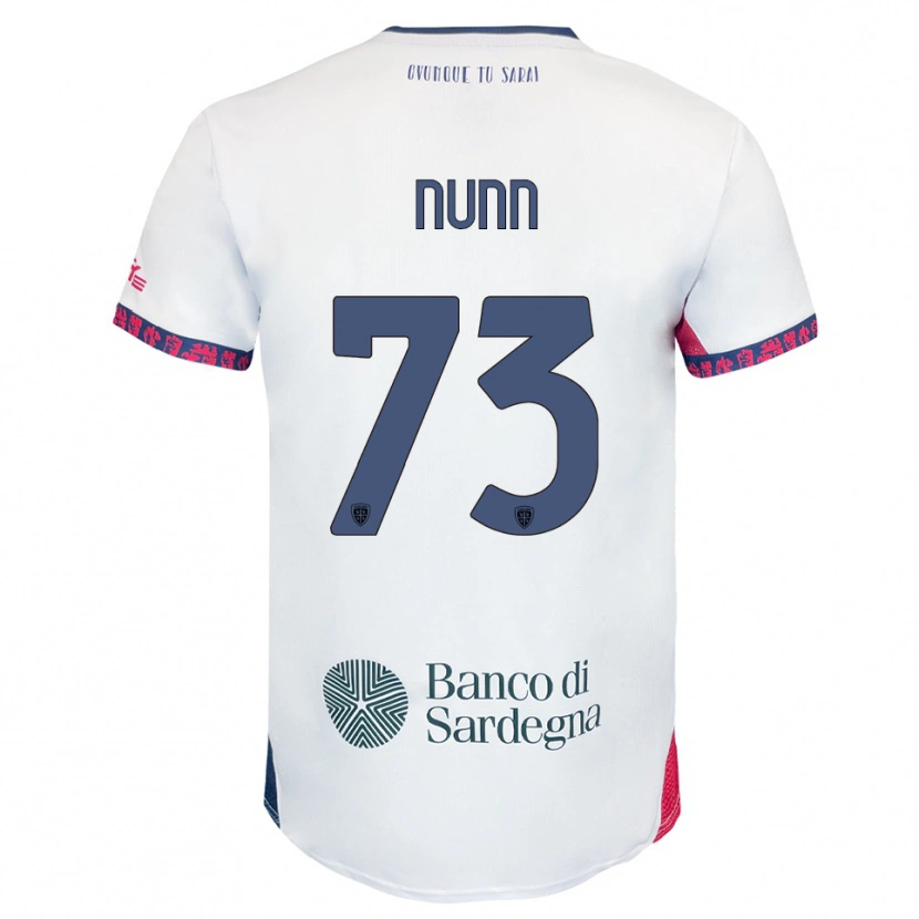 Danxen Pánské Jack Nunn #73 Bílá Námořnická Modř Červená Daleko Hráčské Dresy 2025/26 Dres
