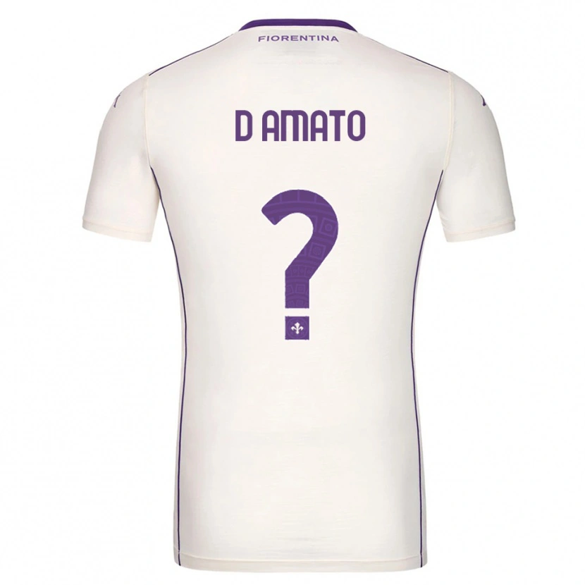 Danxen Pánské Gabriele D'amato #0 Bílá Fialová Červená Daleko Hráčské Dresy 2025/26 Dres
