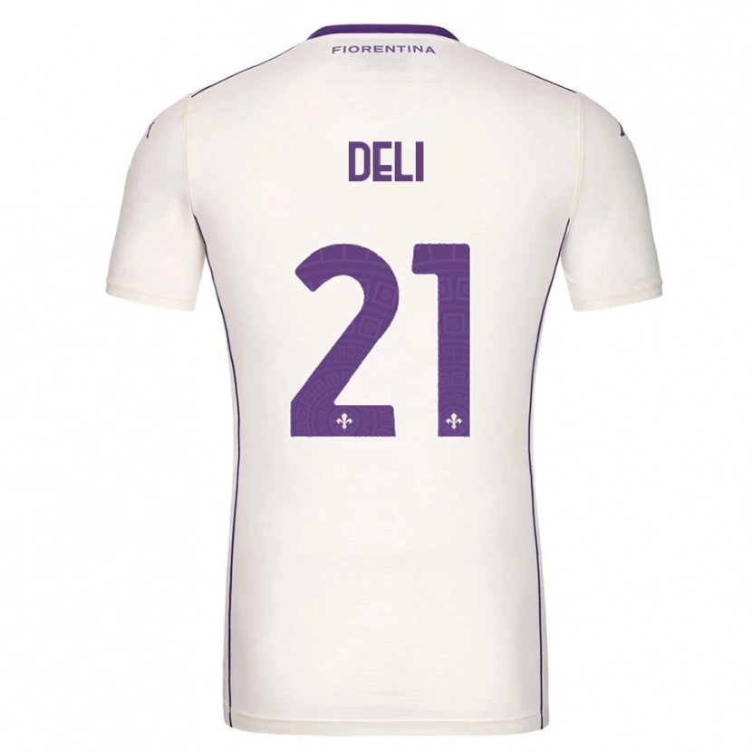 Danxen Pánské Lapo Deli #21 Bílá Fialová Červená Daleko Hráčské Dresy 2025/26 Dres