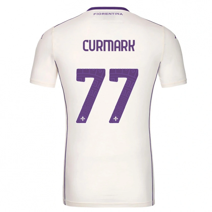 Danxen Pánské Filippa Curmark #77 Bílá Fialová Červená Daleko Hráčské Dresy 2025/26 Dres