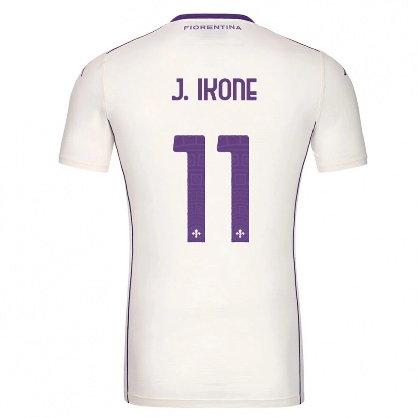 Danxen Pánské Jonathan Ikoné #11 Bílá Fialová Červená Daleko Hráčské Dresy 2025/26 Dres