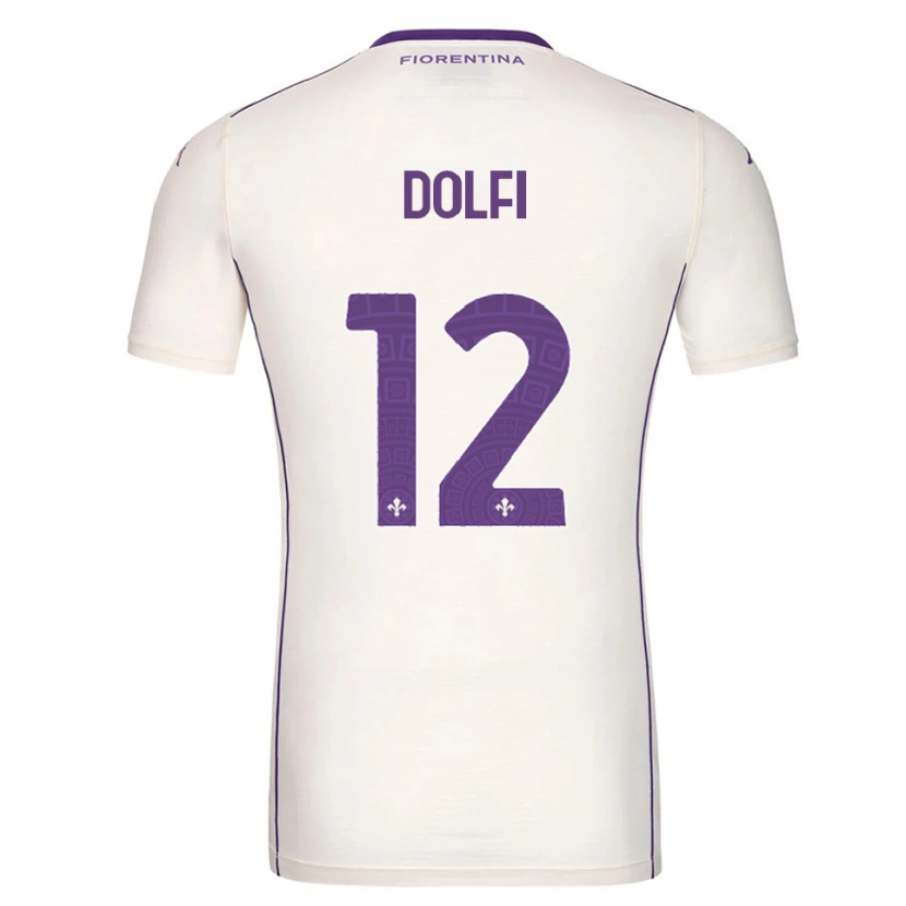 Danxen Pánské Brando Dolfi #12 Bílá Fialová Červená Daleko Hráčské Dresy 2025/26 Dres