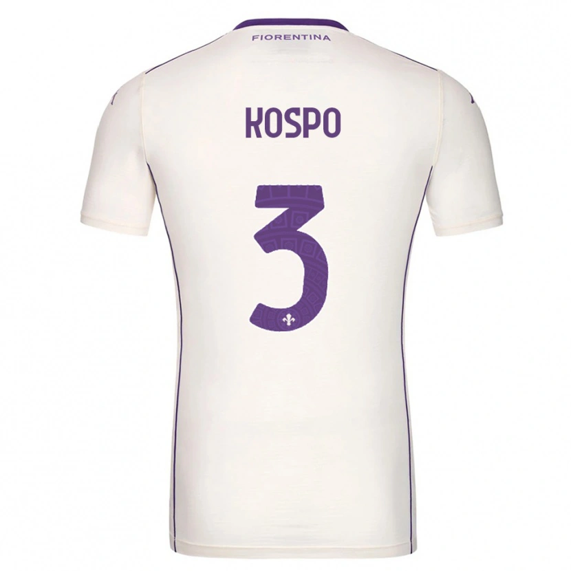 Danxen Pánské Eman Kospo #3 Bílá Fialová Červená Daleko Hráčské Dresy 2025/26 Dres