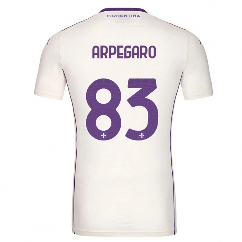 Danxen Pánské Sofia Arpegaro #83 Bílá Fialová Červená Daleko Hráčské Dresy 2025/26 Dres