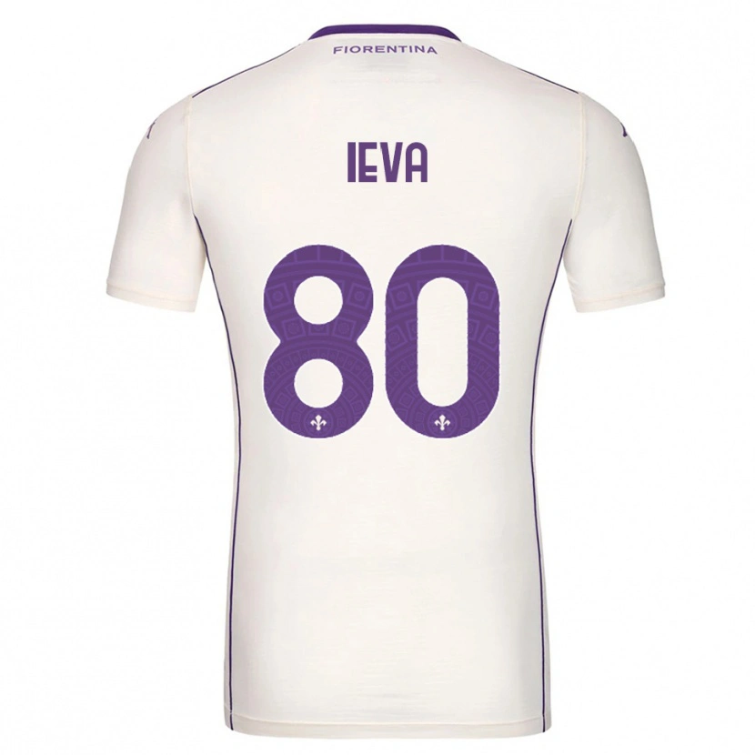 Danxen Pánské Stella Ieva #80 Bílá Fialová Červená Daleko Hráčské Dresy 2025/26 Dres