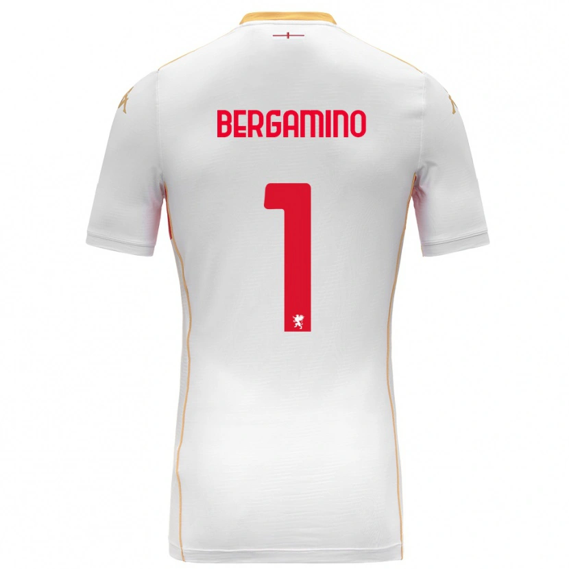 Danxen Pánské Giovanni Bergamino #1 Bílá Červená Daleko Hráčské Dresy 2025/26 Dres