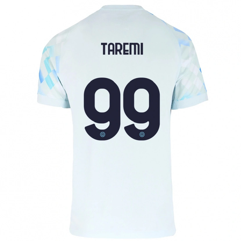 Danxen Pánské Mehdi Taremi #99 Bílá Modrá Daleko Hráčské Dresy 2025/26 Dres