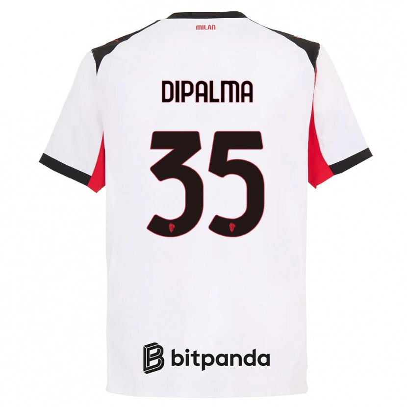 Danxen Pánské Matteo Dipalma #35 Bílá Černá Daleko Hráčské Dresy 2025/26 Dres