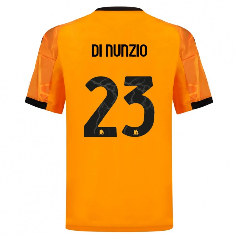 Danxen Pánské Alessandro Di Nunzio #23 Oranžová Černá Daleko Hráčské Dresy 2025/26 Dres