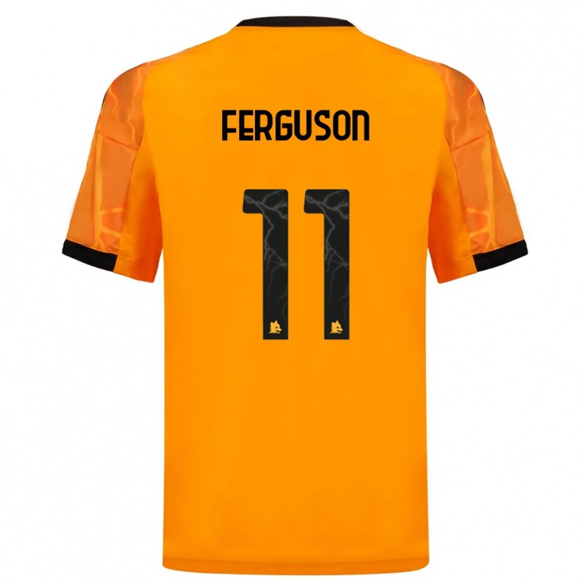 Danxen Pánské Evan Ferguson #11 Oranžová Černá Daleko Hráčské Dresy 2025/26 Dres