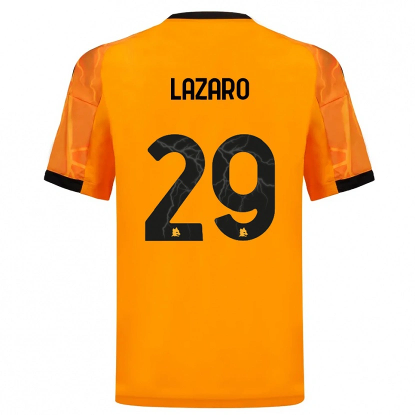 Danxen Pánské Paloma Lazaro #29 Oranžová Černá Daleko Hráčské Dresy 2025/26 Dres