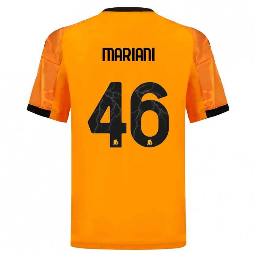 Danxen Pánské Christian Mariani #46 Oranžová Černá Daleko Hráčské Dresy 2025/26 Dres