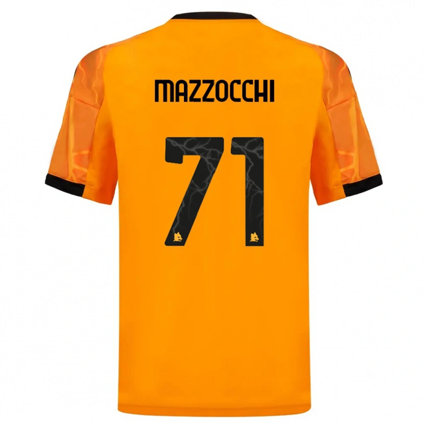 Danxen Pánské Giulia Mazzocchi #71 Oranžová Černá Daleko Hráčské Dresy 2025/26 Dres