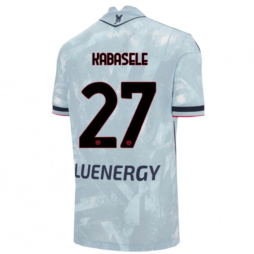 Danxen Pánské Christian Kabasele #27 Světle Modrá Černá Daleko Hráčské Dresy 2025/26 Dres