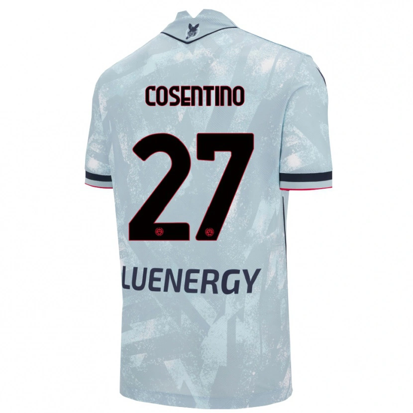 Danxen Pánské Sergio Cosentino #27 Světle Modrá Černá Daleko Hráčské Dresy 2025/26 Dres