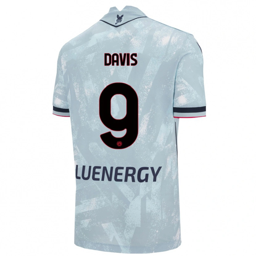 Danxen Pánské Keinan Davis #9 Světle Modrá Černá Daleko Hráčské Dresy 2025/26 Dres