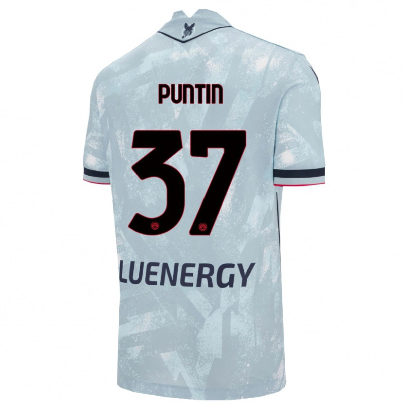 Danxen Pánské Eric Puntin #37 Světle Modrá Černá Daleko Hráčské Dresy 2025/26 Dres