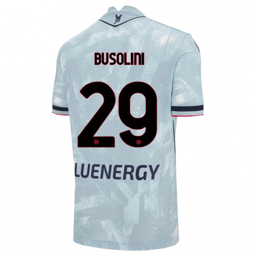 Danxen Pánské Alessandro Busolini #29 Světle Modrá Černá Daleko Hráčské Dresy 2025/26 Dres