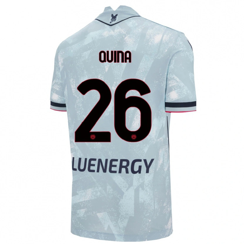 Danxen Pánské Domingos Quina #26 Světle Modrá Černá Daleko Hráčské Dresy 2025/26 Dres