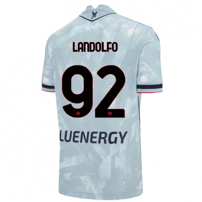 Danxen Pánské Tommaso Landolfo #92 Světle Modrá Černá Daleko Hráčské Dresy 2025/26 Dres