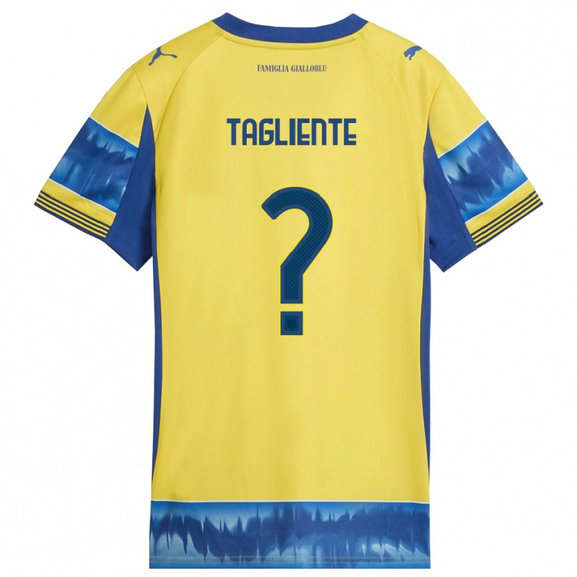 Danxen Pánské Anthony Tagliente #0 Žlutá Modrá Daleko Hráčské Dresy 2025/26 Dres