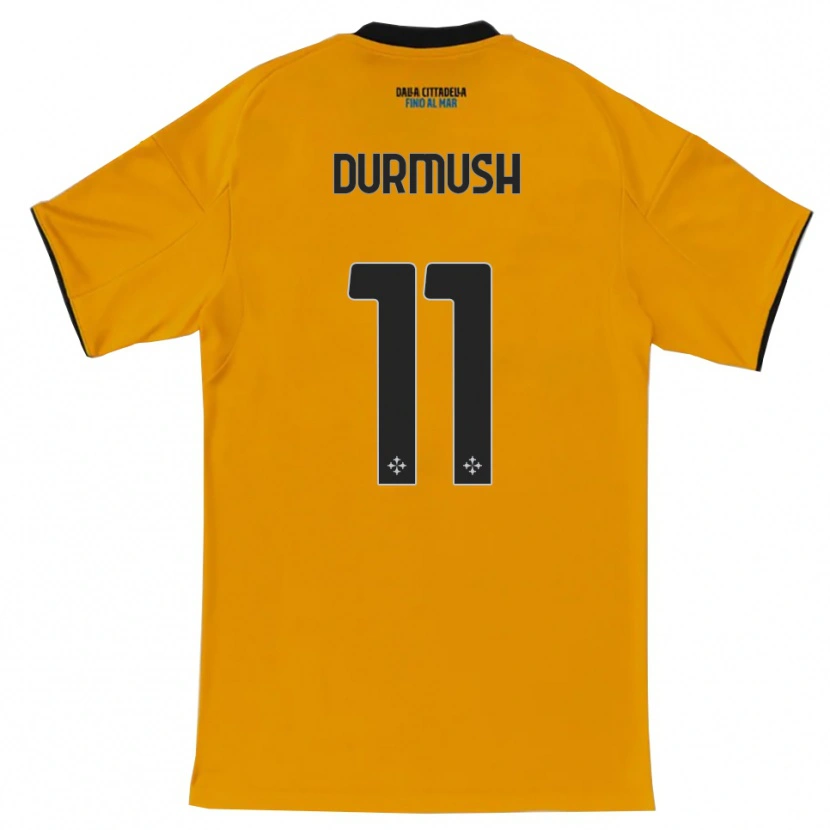 Danxen Pánské Mert Durmush #11 Oranžová Modrá Daleko Hráčské Dresy 2025/26 Dres