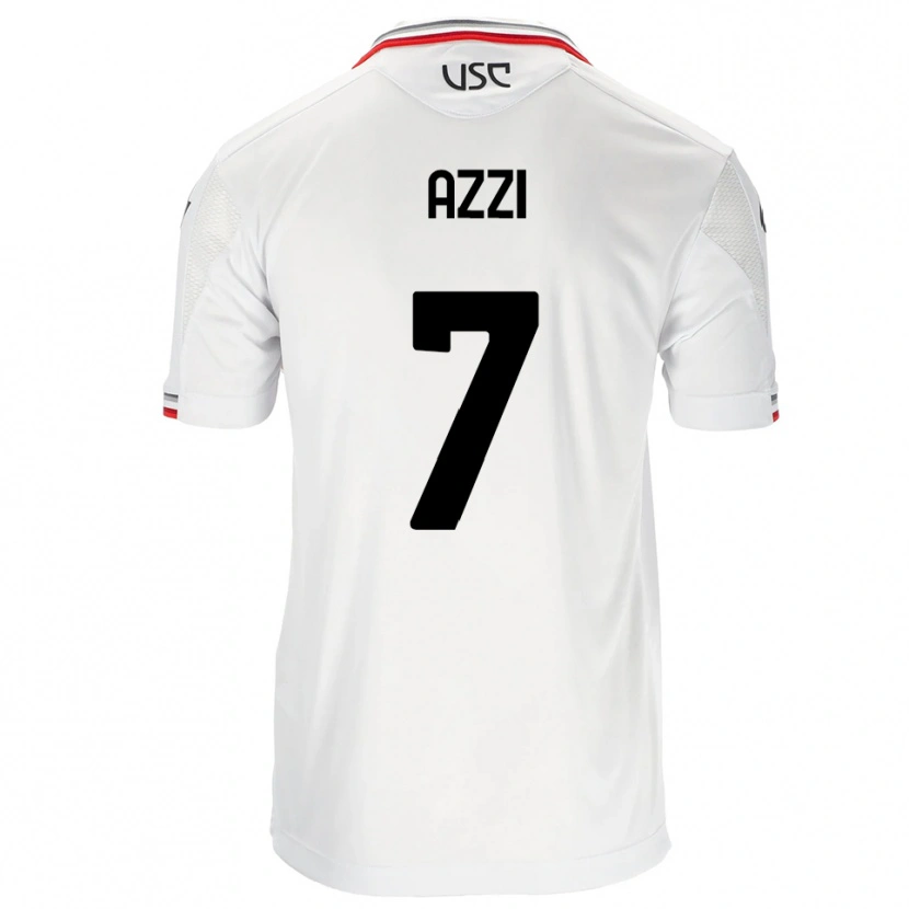 Danxen Pánské Paulo Azzi #7 Bílá Červená Daleko Hráčské Dresy 2025/26 Dres