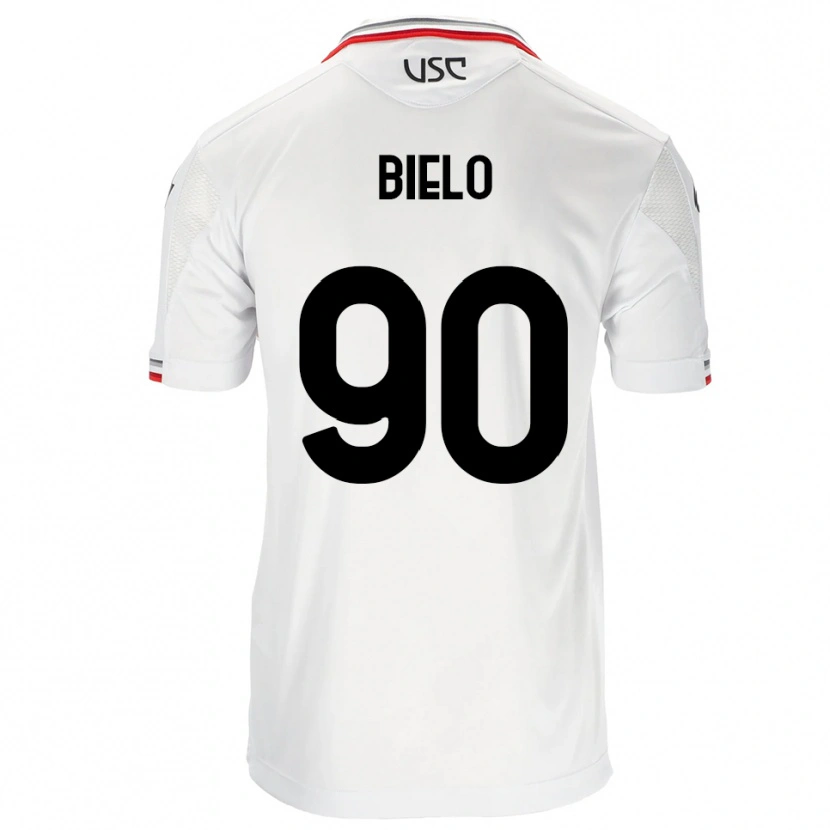 Danxen Pánské Manu Bielo #90 Bílá Červená Daleko Hráčské Dresy 2025/26 Dres