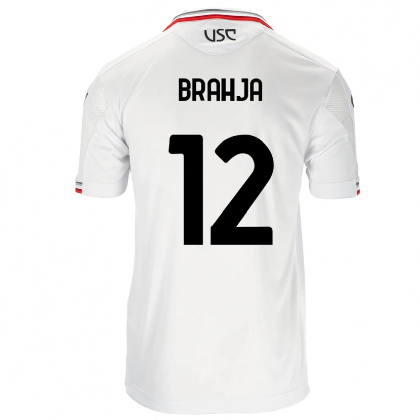 Danxen Pánské Thomas Brahja #12 Bílá Červená Daleko Hráčské Dresy 2025/26 Dres
