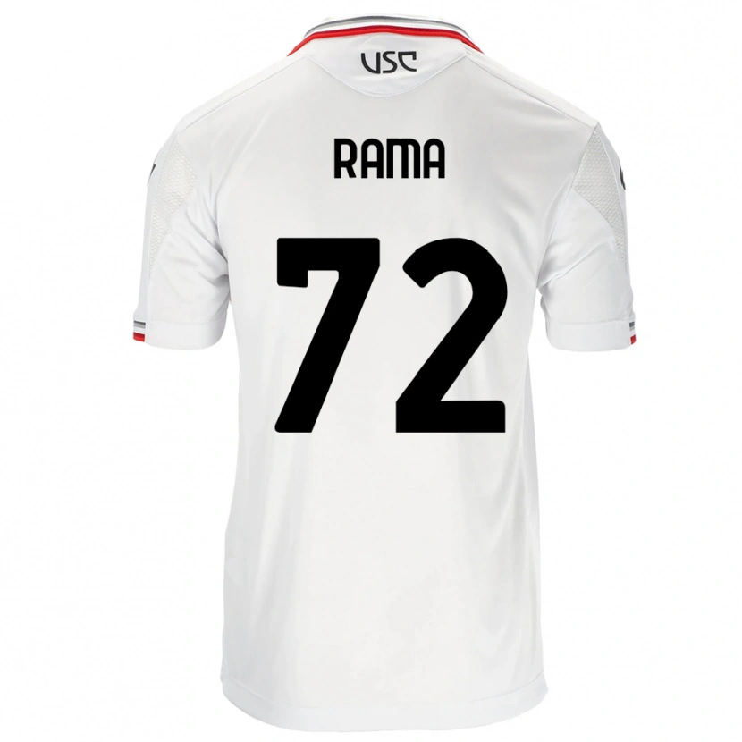 Danxen Pánské Alex Rama #72 Bílá Červená Daleko Hráčské Dresy 2025/26 Dres