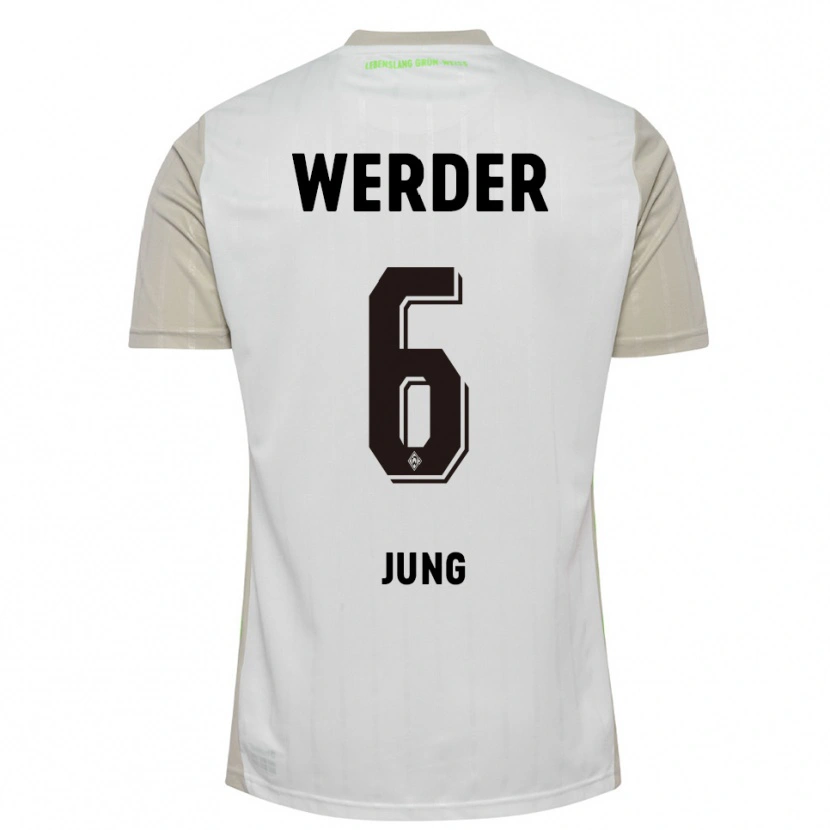Danxen Pánské Seong-Hyeon Jung #6 Bílá Černá Daleko Hráčské Dresy 2025/26 Dres