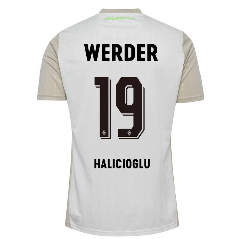 Danxen Pánské Arda Halicioglu #19 Bílá Černá Daleko Hráčské Dresy 2025/26 Dres