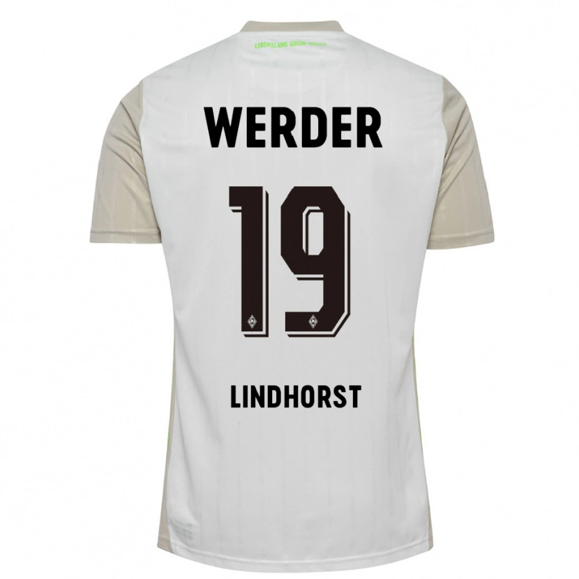Danxen Pánské Jerrit Lindhorst #19 Bílá Černá Daleko Hráčské Dresy 2025/26 Dres