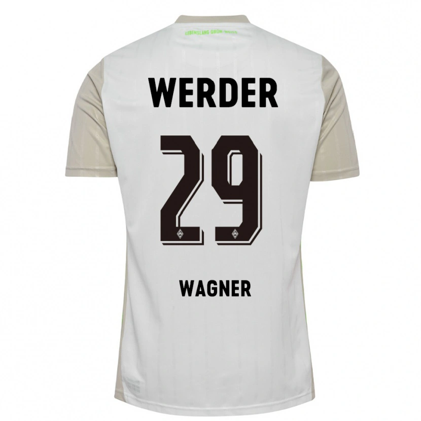 Danxen Pánské Paul Wagner #29 Bílá Černá Daleko Hráčské Dresy 2025/26 Dres