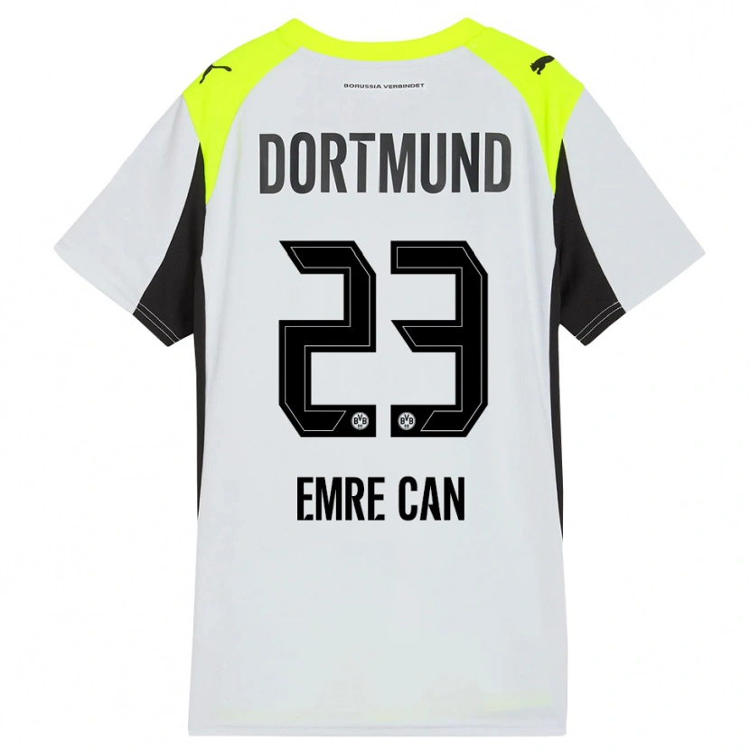 Danxen Pánské Emre Can #23 Fluorescenční Žlutá Daleko Hráčské Dresy 2025/26 Dres