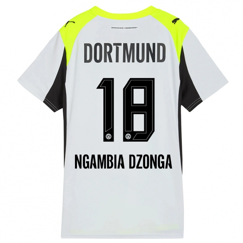 Danxen Pánské Diego Ngambia #18 Fluorescenční Žlutá Daleko Hráčské Dresy 2025/26 Dres