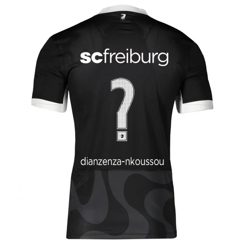 Danxen Pánské Chrisdy Dianzenza-Nkoussou #0 Černá Bílá Daleko Hráčské Dresy 2025/26 Dres