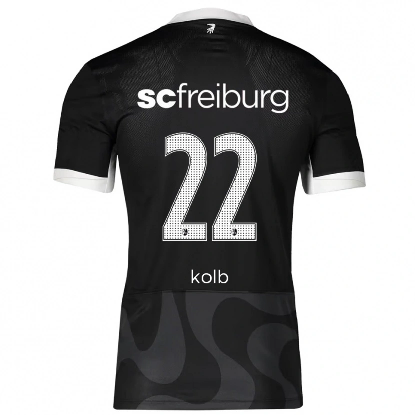Danxen Pánské Lisa Kolb #22 Černá Bílá Daleko Hráčské Dresy 2025/26 Dres
