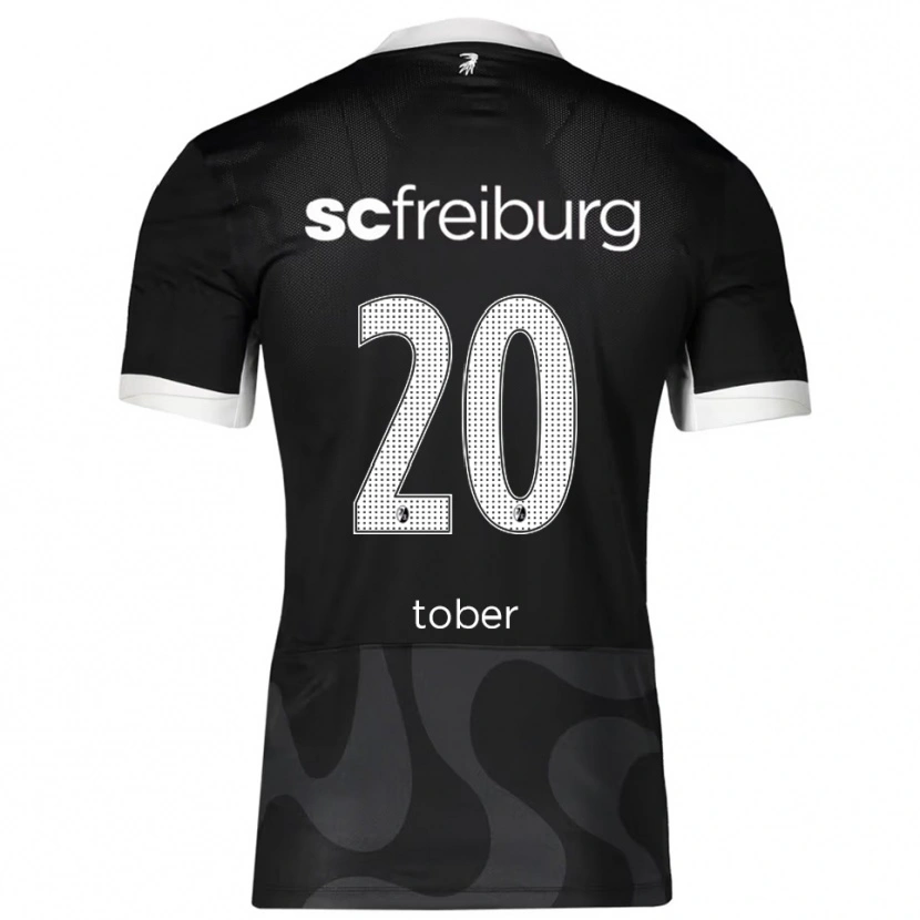 Danxen Pánské Louis Tober #20 Černá Bílá Daleko Hráčské Dresy 2025/26 Dres