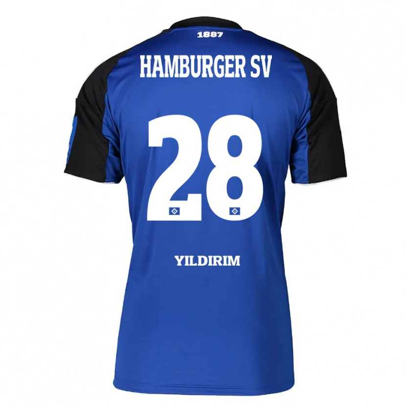 Danxen Pánské Mehmet Yildirim #28 Modrá Černá Daleko Hráčské Dresy 2025/26 Dres