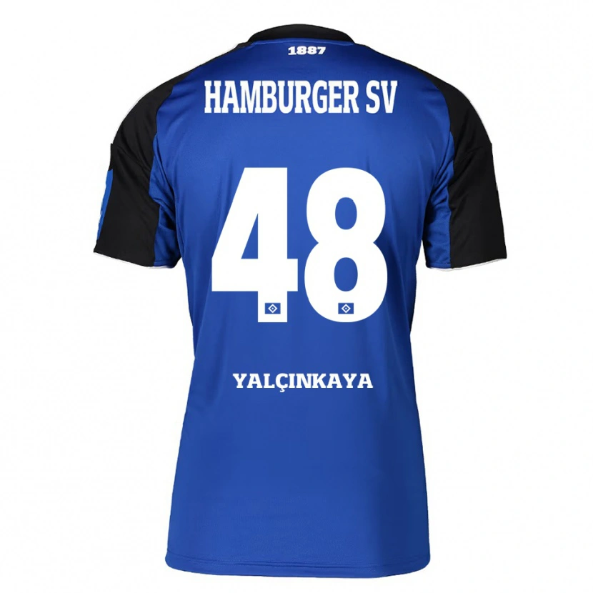Danxen Pánské Bilal Yalcinkaya #48 Modrá Černá Daleko Hráčské Dresy 2025/26 Dres