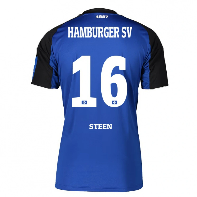 Danxen Pánské Maya Steen #16 Modrá Černá Daleko Hráčské Dresy 2025/26 Dres