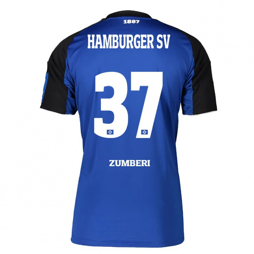 Danxen Pánské Valon Zumberi #37 Modrá Černá Daleko Hráčské Dresy 2025/26 Dres