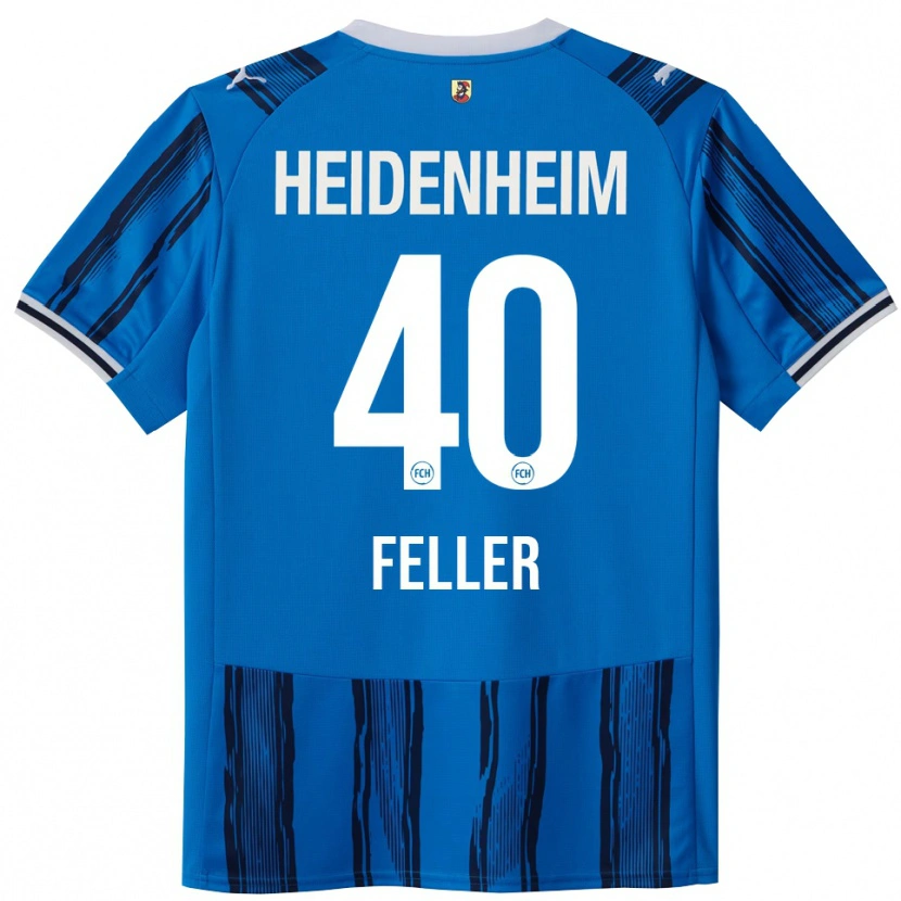 Danxen Pánské Frank Feller #40 Modrá Námořnická Modř Daleko Hráčské Dresy 2025/26 Dres