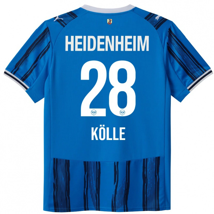 Danxen Pánské Adam Kölle #28 Modrá Námořnická Modř Daleko Hráčské Dresy 2025/26 Dres