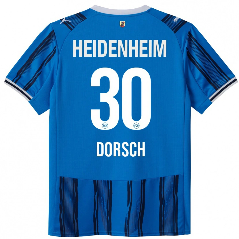 Danxen Pánské Niklas Dorsch #30 Modrá Námořnická Modř Daleko Hráčské Dresy 2025/26 Dres
