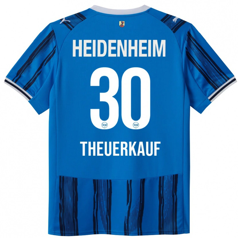 Danxen Pánské Norman Theuerkauf #30 Modrá Námořnická Modř Daleko Hráčské Dresy 2025/26 Dres