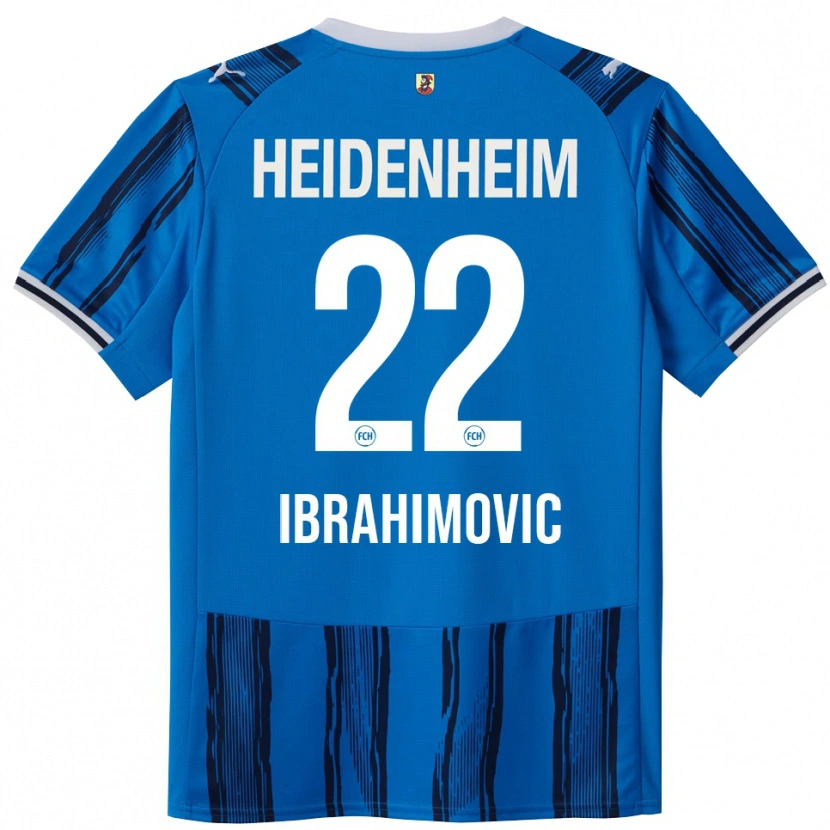 Danxen Pánské Arijon Ibrahimovic #22 Modrá Námořnická Modř Daleko Hráčské Dresy 2025/26 Dres