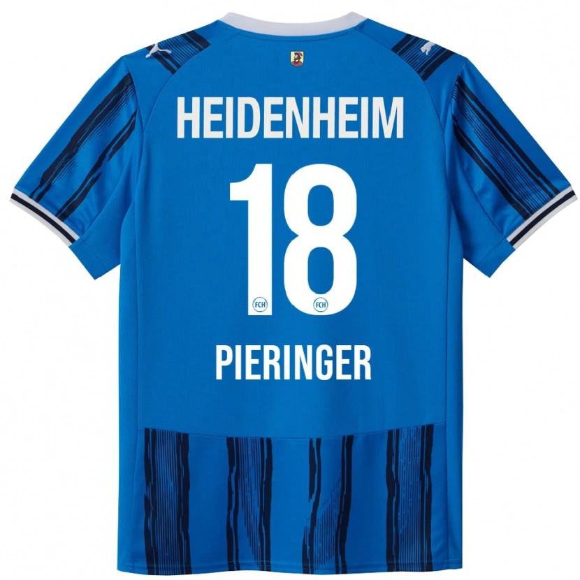 Danxen Pánské Marvin Pieringer #18 Modrá Námořnická Modř Daleko Hráčské Dresy 2025/26 Dres